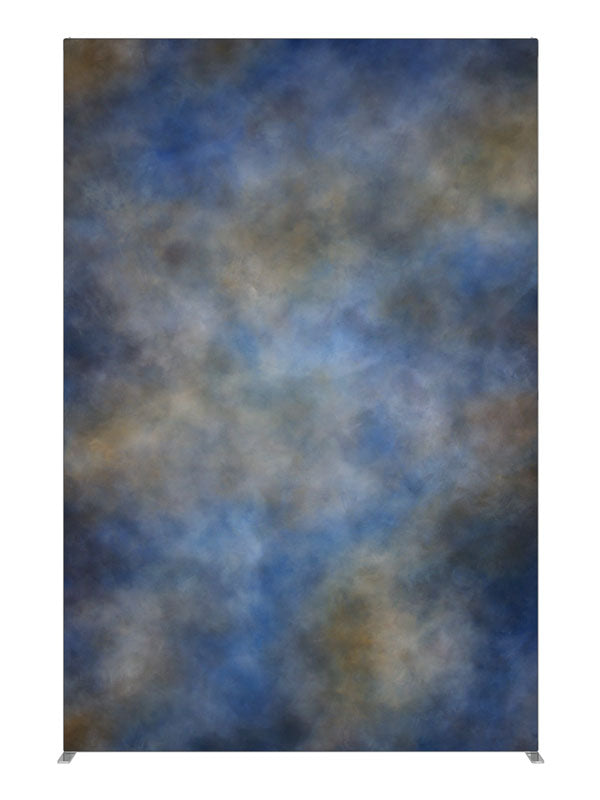 Celestial Blue, photography backdrop panel for Denny StudioEdge silicone edge frame, 5 ft