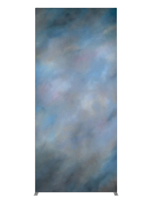 Cerulean, photography backdrop panel for Denny StudioEdge silicone edge frame, 3 ft