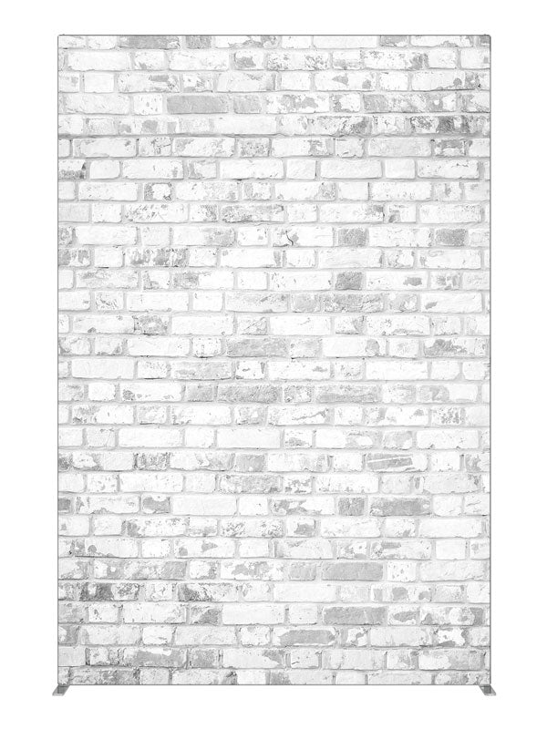 Chalky Brick, photography backdrop panel for Denny StudioEdge silicone edge frame, 5 ft