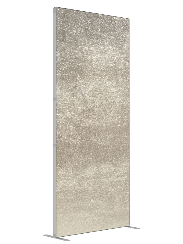 Champagne Mist shown at an angled view, photography backdrop panel for Denny StudioEdge silicone edge frame, 3 ft