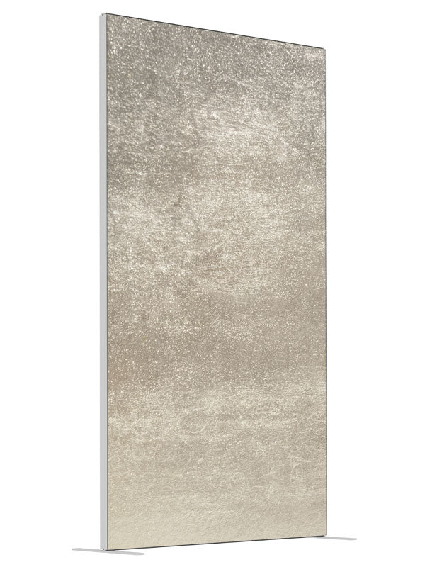 Champagne Mist shown at an angled view, photography backdrop panel for Denny StudioEdge silicone edge frame, 4 ft