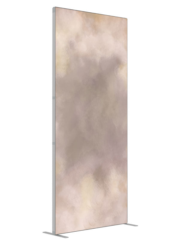 Cherubic shown at an angled view, photography backdrop panel for Denny StudioEdge silicone edge frame, 3 ft