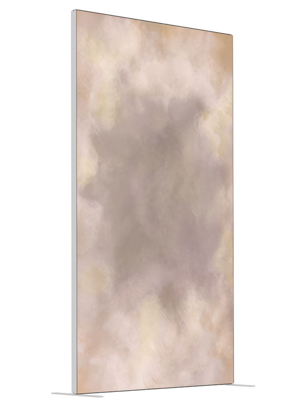 Cherubic shown at an angled view, photography backdrop panel for Denny StudioEdge silicone edge frame, 4 ft