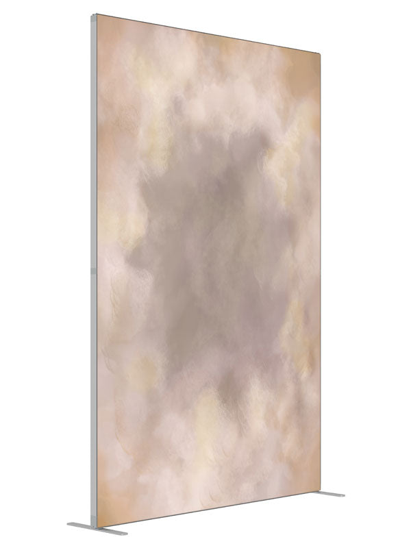 Cherubic shown at an angled view, photography backdrop panel for Denny StudioEdge silicone edge frame, 5 ft