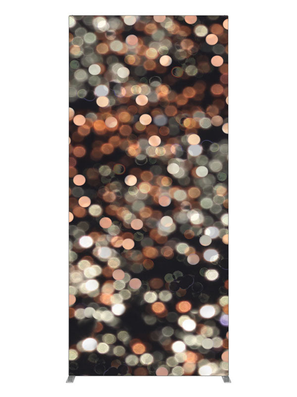 Chocolate Bokeh, photography backdrop panel for Denny StudioEdge silicone edge frame, 3 ft