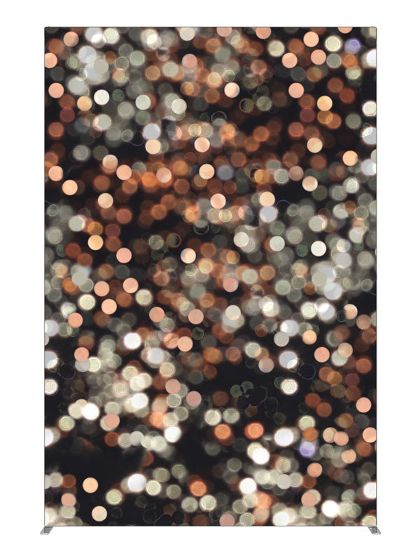 Chocolate Bokeh, photography backdrop panel for Denny StudioEdge silicone edge frame, 5 ft