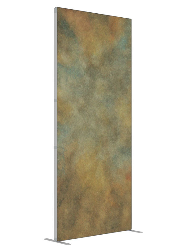 Class Act shown at an angled view, photography backdrop panel for Denny StudioEdge silicone edge frame, 3 ft