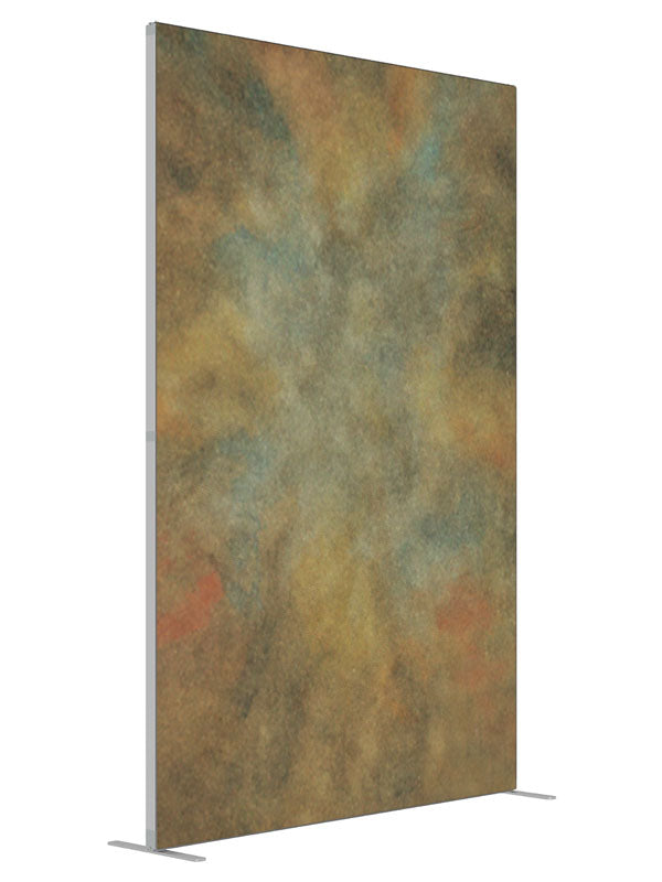 Class Act shown at an angled view, photography backdrop panel for Denny StudioEdge silicone edge frame, 5 ft