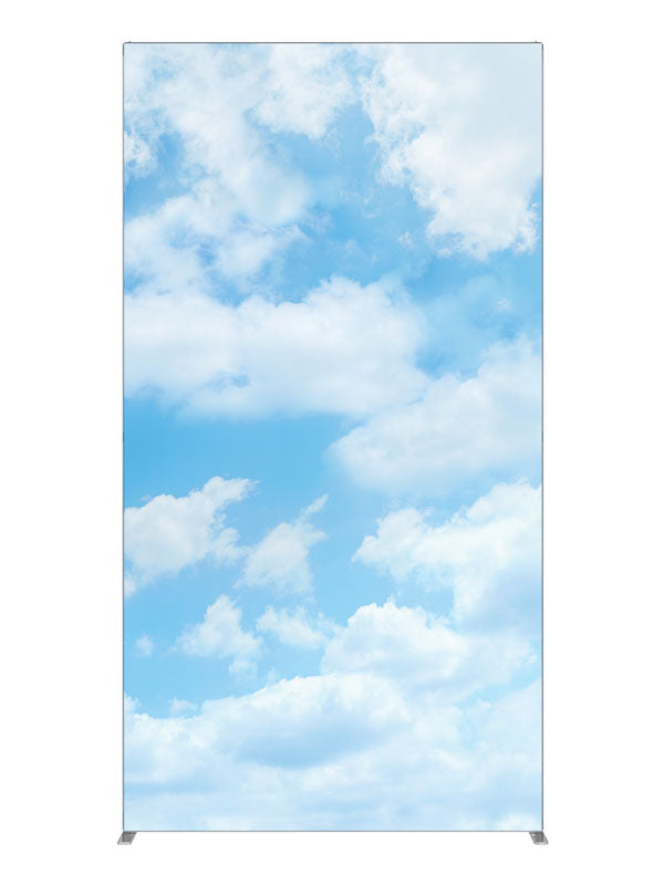 Cloudy Day, photography backdrop panel for Denny StudioEdge silicone edge frame, 4 ft