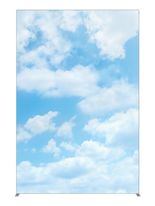 Cloudy Day, photography backdrop panel for Denny StudioEdge silicone edge frame, 5 ft