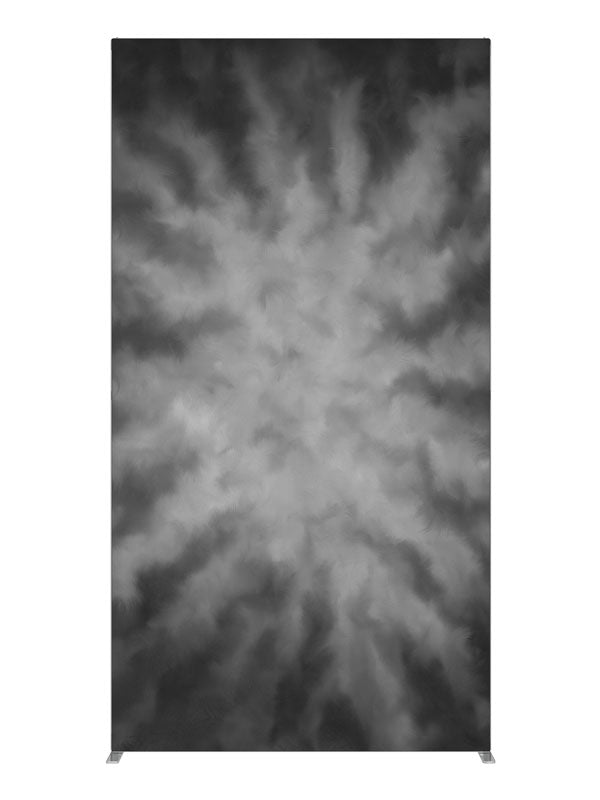 Cloudy Gray, photography backdrop panel for Denny StudioEdge silicone edge frame, 4 ft