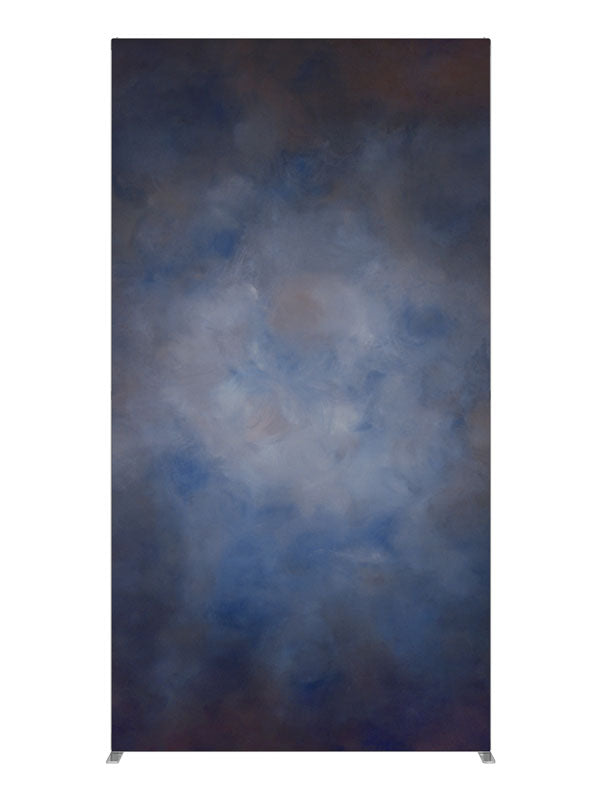 Cobalt Dusk, photography backdrop panel for Denny StudioEdge silicone edge frame, 4 ft