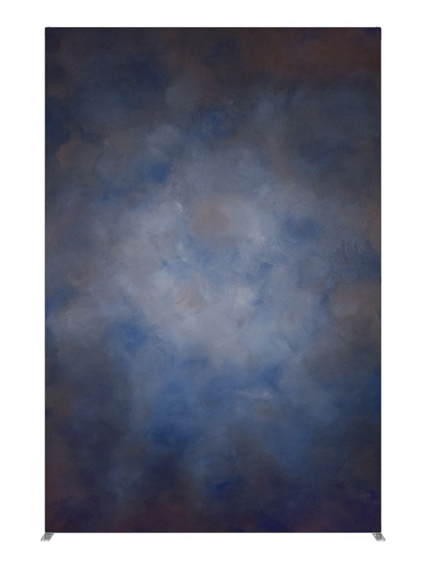 Cobalt Dusk, photography backdrop panel for Denny StudioEdge silicone edge frame, 5 ft