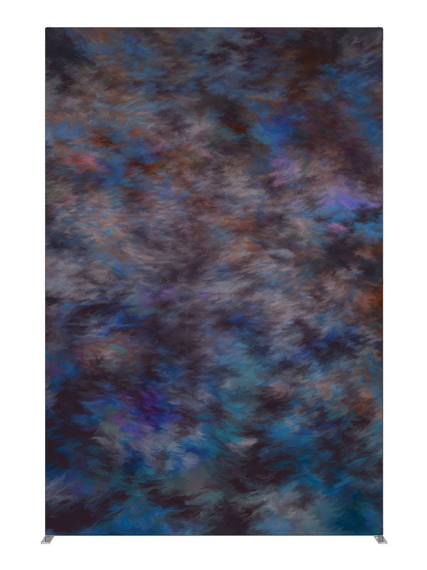 Collision, photography backdrop panel for Denny StudioEdge silicone edge frame, 5 ft
