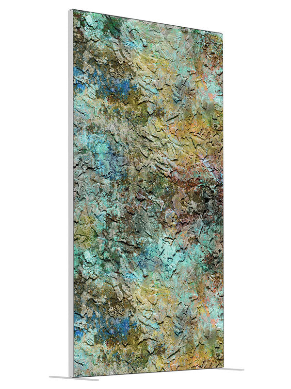 Colored Stucco shown at an angled view, photography backdrop panel for Denny StudioEdge silicone edge frame, 4 ft