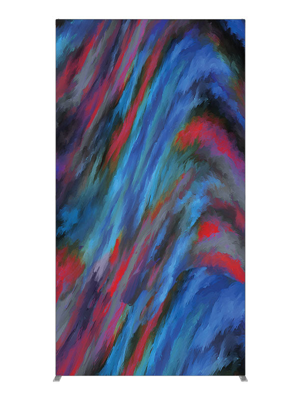 Colorwave Wave Abstract, photography backdrop panel for Denny StudioEdge silicone edge frame, 4 ft