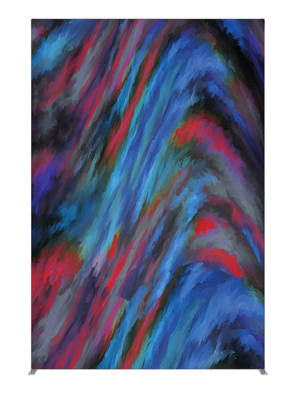 Colorwave Wave Abstract, photography backdrop panel for Denny StudioEdge silicone edge frame, 5 ft