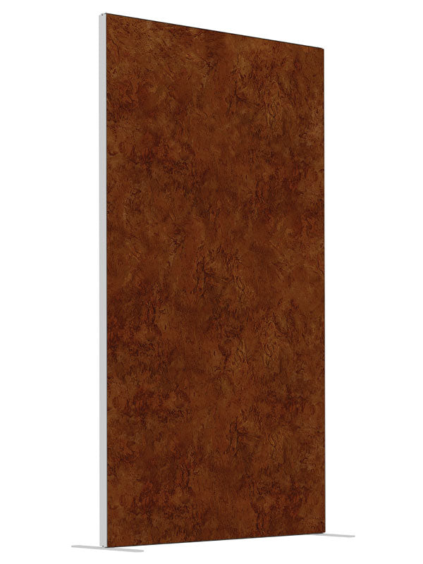 Combustive shown at an angled view, photography backdrop panel for Denny StudioEdge silicone edge frame, 4 ft