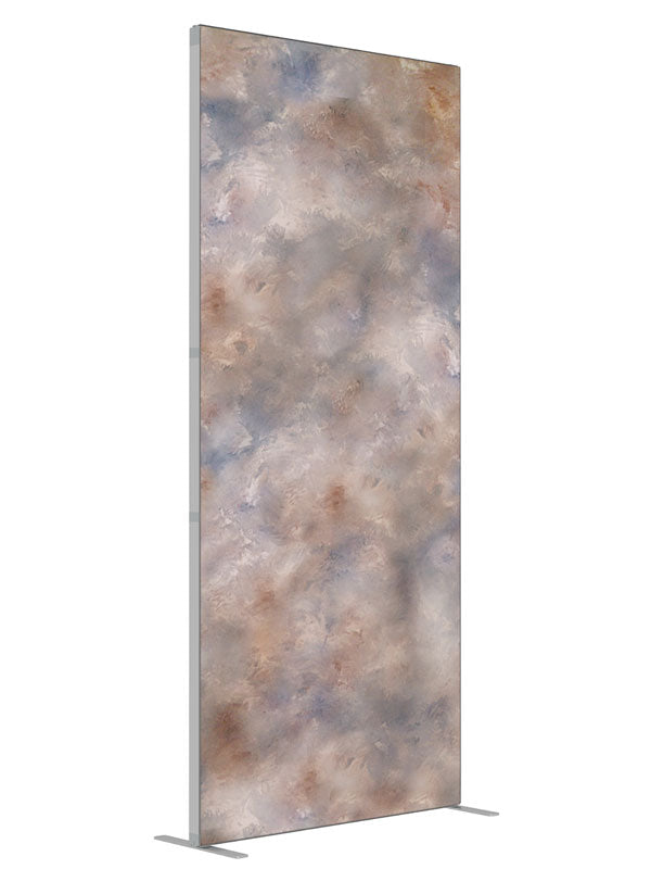 Confection shown at an angled view, photography backdrop panel for Denny StudioEdge silicone edge frame, 3 ft
