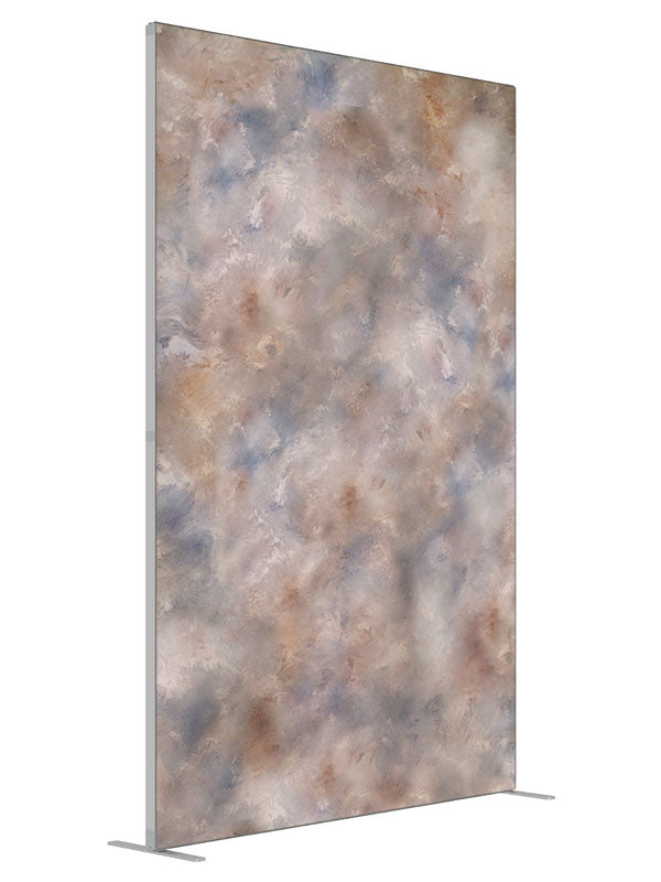 Confection shown at an angled view, photography backdrop panel for Denny StudioEdge silicone edge frame, 5 ft