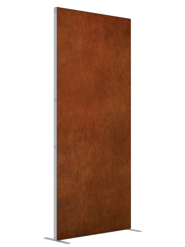 Copperwood Texture shown at an angled view, photography backdrop panel for Denny StudioEdge silicone edge frame, 3 ft