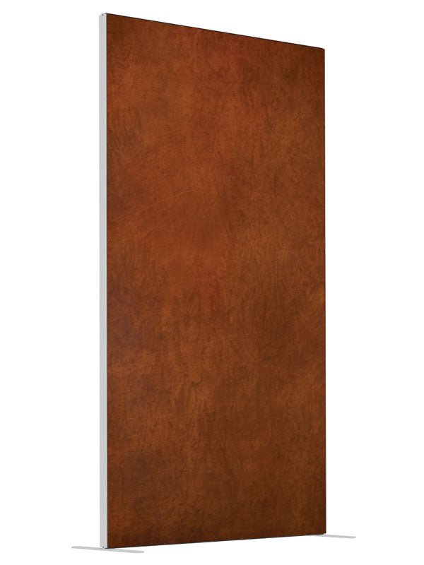 Copperwood Texture shown at an angled view, photography backdrop panel for Denny StudioEdge silicone edge frame, 4 ft