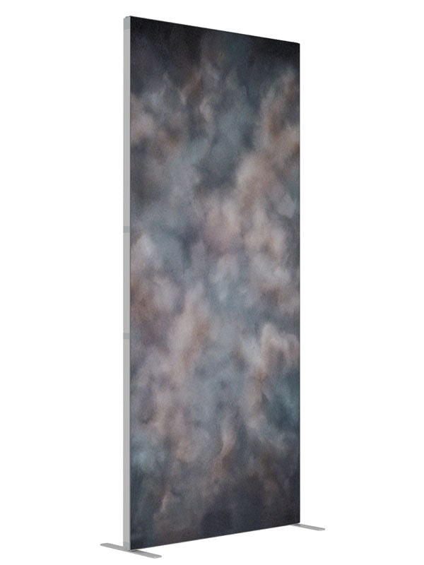 Corporate shown at an angled view, photography backdrop panel for Denny StudioEdge silicone edge frame, 3 ft