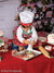 Gingerbread Christmas Kitchen Printed Backdrop