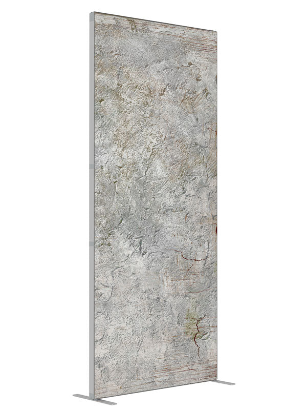Cracked Up shown at an angled view, photography backdrop panel for Denny StudioEdge silicone edge frame, 3 ft