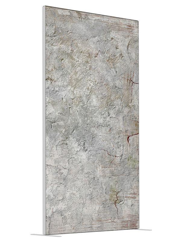 Cracked Up shown at an angled view, photography backdrop panel for Denny StudioEdge silicone edge frame, 4 ft