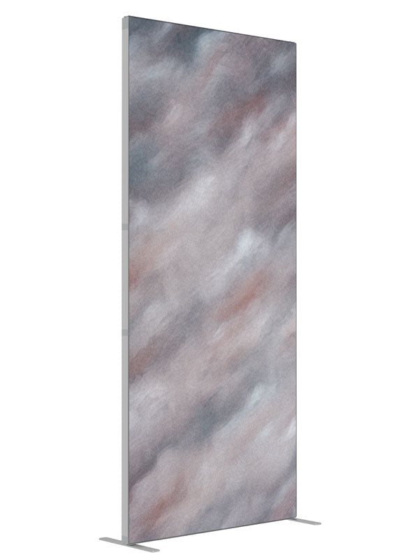 Crayon Dawn shown at an angled view, photography backdrop panel for Denny StudioEdge silicone edge frame, 3 ft