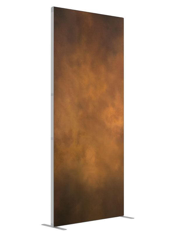 Cryptic shown at an angled view, photography backdrop panel for Denny StudioEdge silicone edge frame, 3 ft