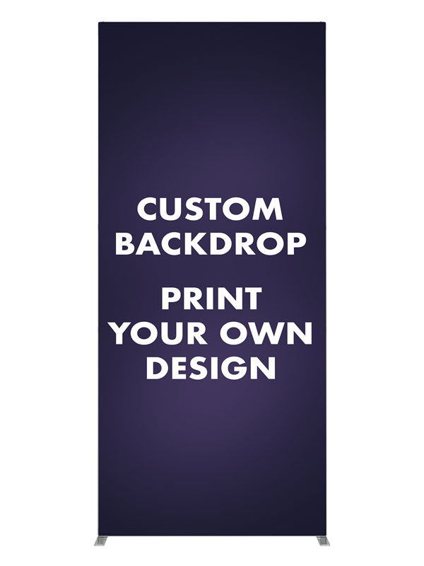 Custom print-your-own design, photography backdrop panel for Denny StudioEdge silicone edge frame, 3 ft