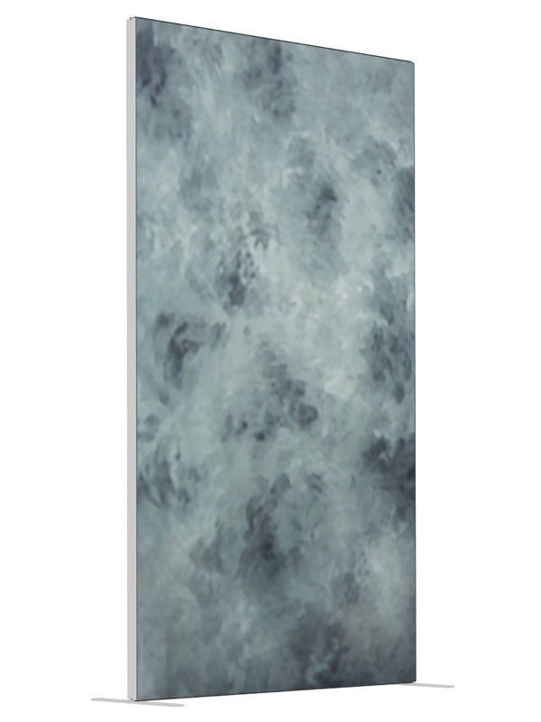 Dark Blends shown at an angled view, photography backdrop panel for Denny StudioEdge silicone edge frame, 4 ft