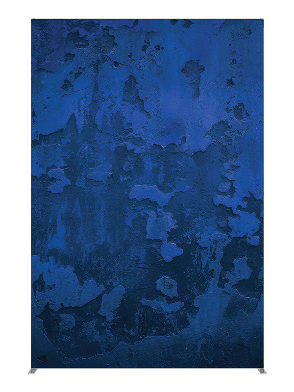 Dark blue worn plaster texture printed photography backdrop 5ft - Denny StudioEdge SECP-8853