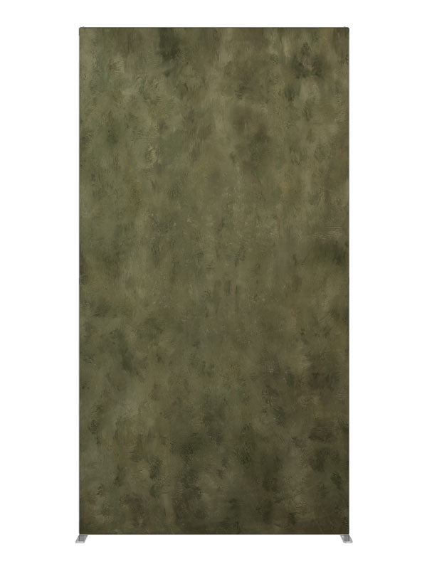 Dark Green Olive, photography backdrop panel for Denny StudioEdge silicone edge frame, 4 ft