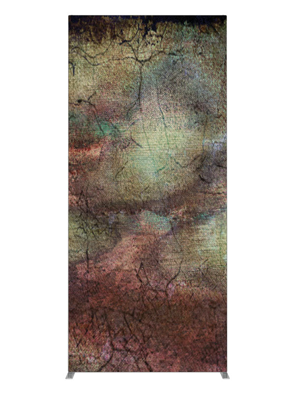 Dark olive brown grunge, photography backdrop panel for Denny StudioEdge silicone edge frame, 3 ft