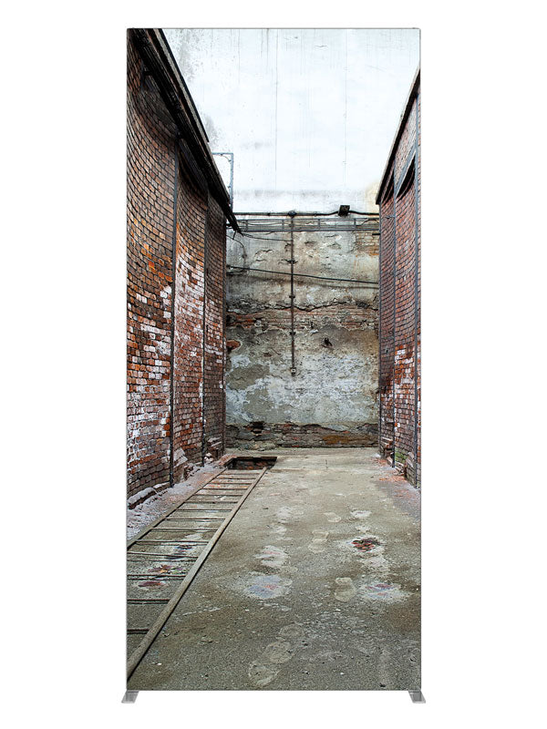 Dead End, photography backdrop panel for Denny StudioEdge silicone edge frame, 3 ft