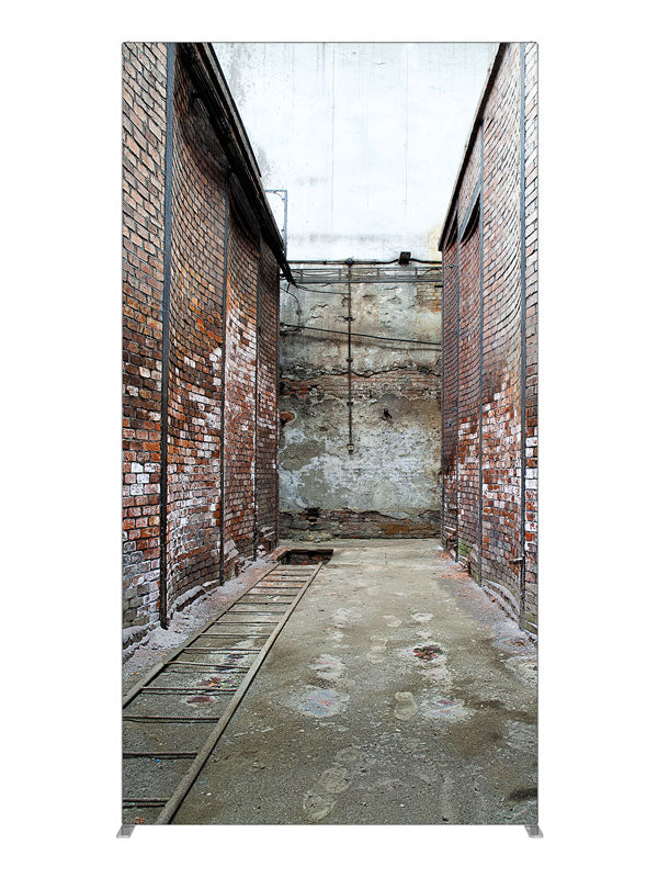 Dead End, photography backdrop panel for Denny StudioEdge silicone edge frame, 4 ft