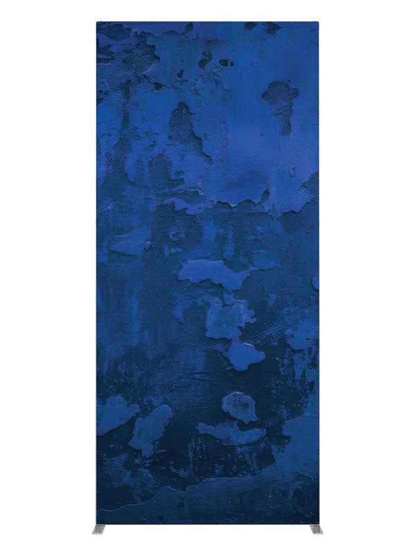 Deep blue distressed plaster texture printed photography backdrop 3ft - Denny StudioEdge SECP-8853