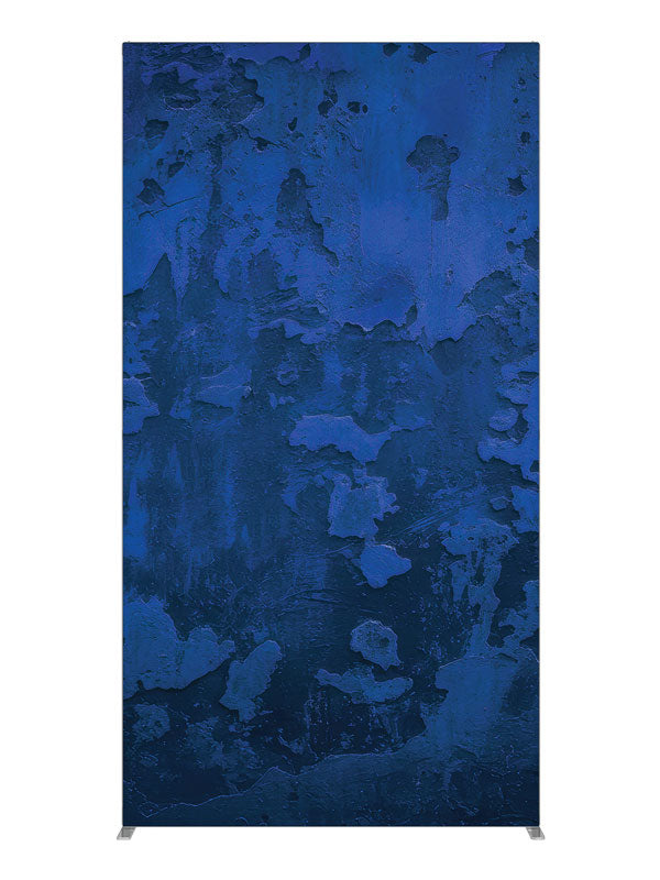 Deep blue layered plaster texture printed photography backdrop 4ft - Denny StudioEdge SECP-8853