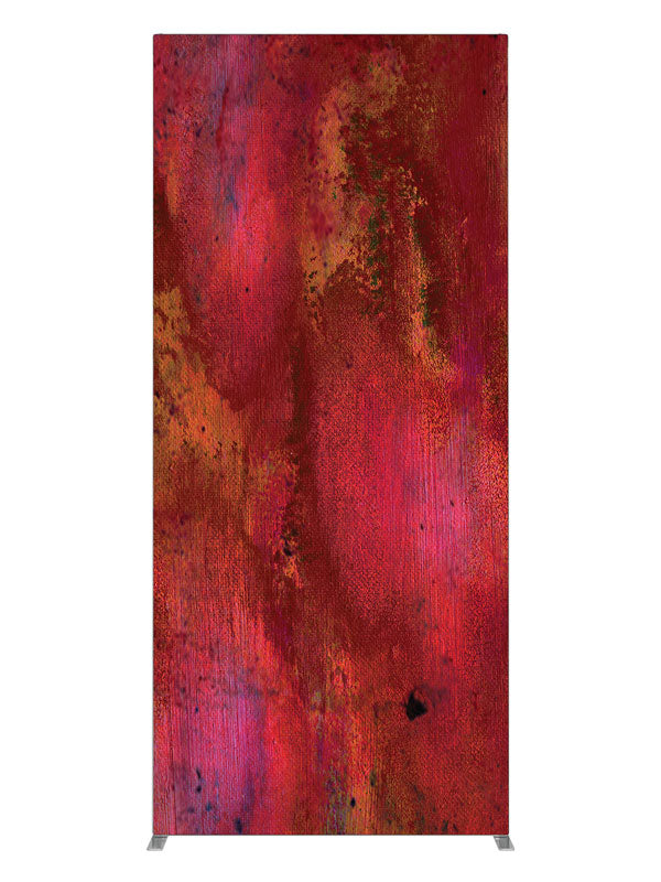 Deep crimson black brushwork, photography backdrop panel for Denny StudioEdge silicone edge frame, 3 ft