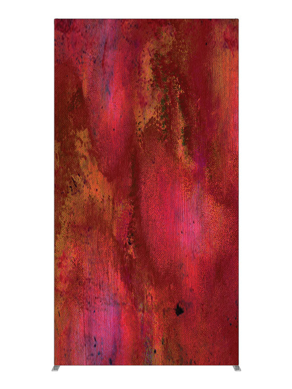 Deep crimson black brushwork, photography backdrop panel for Denny StudioEdge silicone edge frame, 4 ft