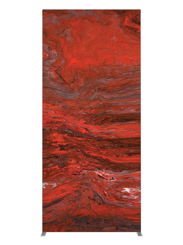 Deep red marbled texture, photography backdrop panel for Denny StudioEdge silicone edge frame, 3 ft