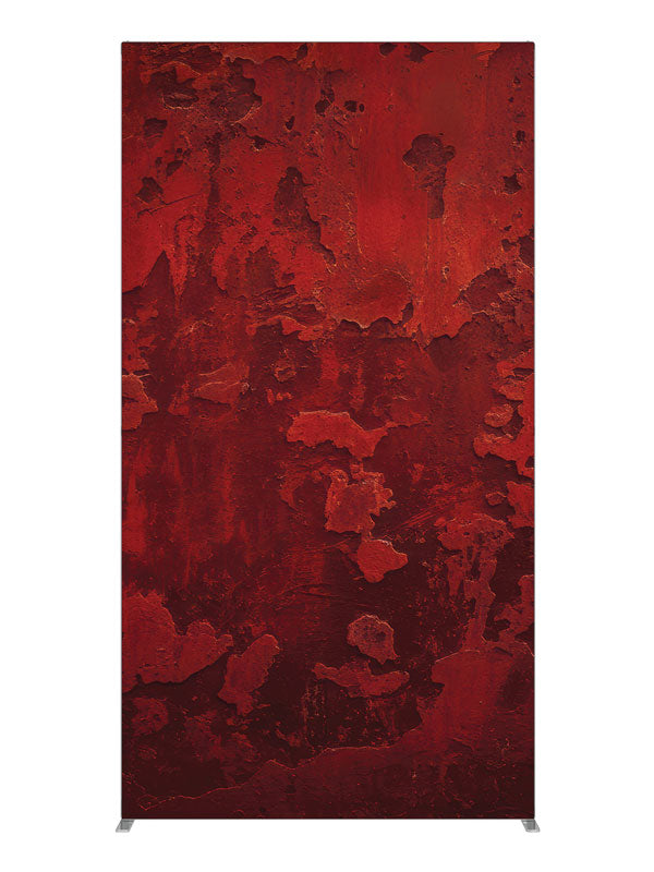 Deep red worn paint texture printed photography backdrop 4ft - Denny StudioEdge SECP-8854