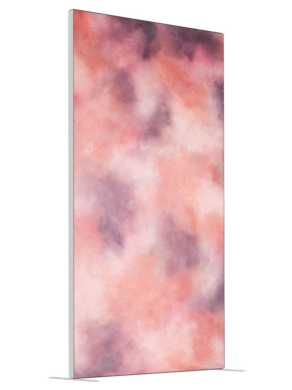 Degas shown at an angled view, photography backdrop panel for Denny StudioEdge silicone edge frame, 4 ft