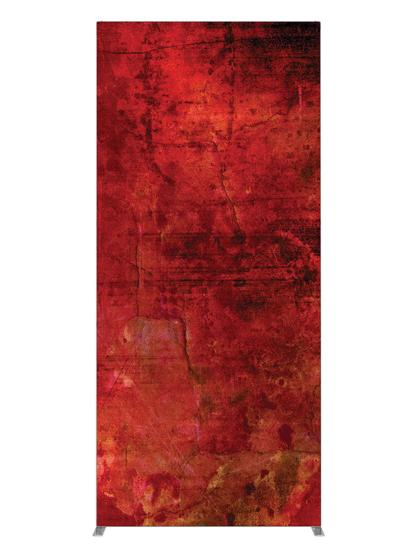 Deja Vu Red Texture, photography backdrop panel for Denny StudioEdge silicone edge frame, 3 ft