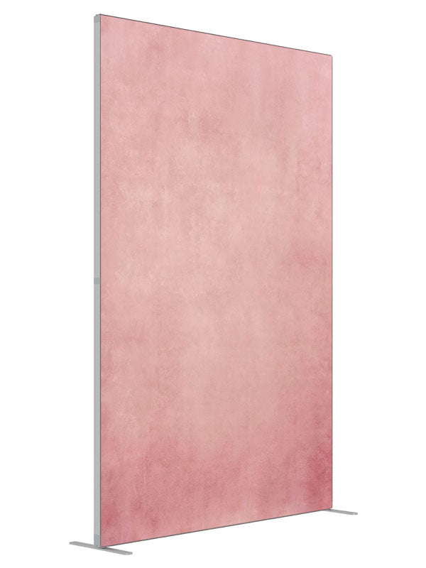 Delphine Light Pink Abstract Texture shown at an angled view, photography backdrop panel for Denny StudioEdge silicone edge frame, 5 ft