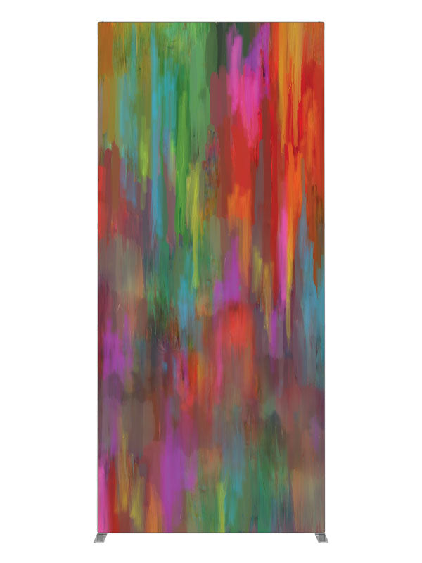 Delusion Vivid Streak Abstract, photography backdrop panel for Denny StudioEdge silicone edge frame, 3 ft