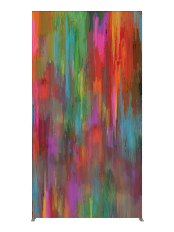 Delusion Vivid Streak Abstract, photography backdrop panel for Denny StudioEdge silicone edge frame, 4 ft